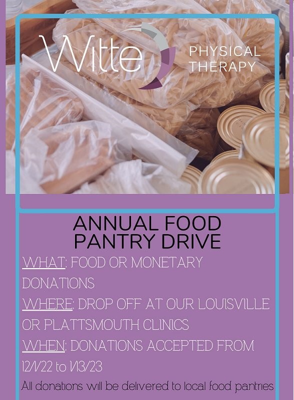 Witte food drive