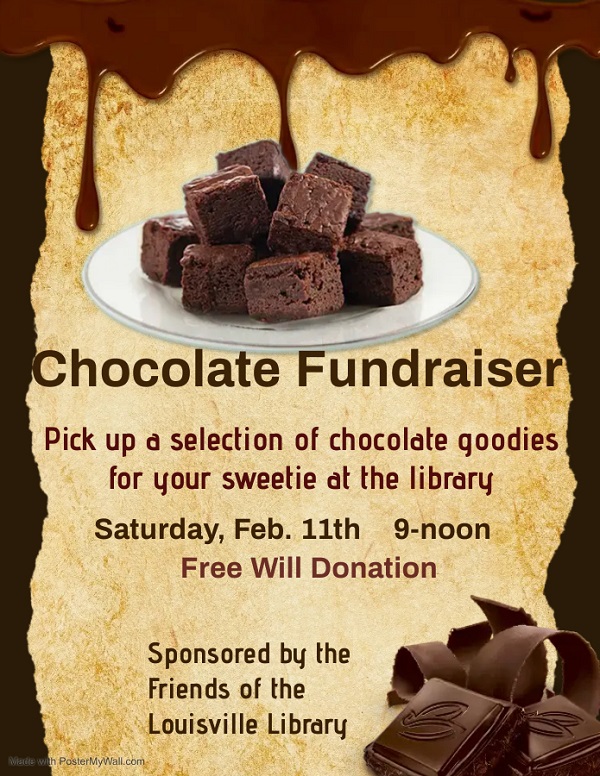 Library Chocolate Fundraiser