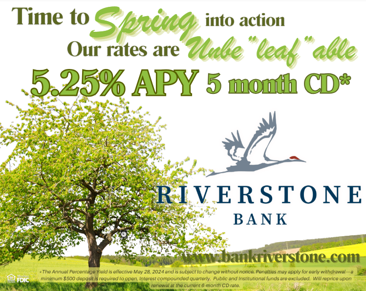 River Bank spring is coming