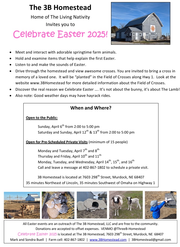 Easter Homestead 2025