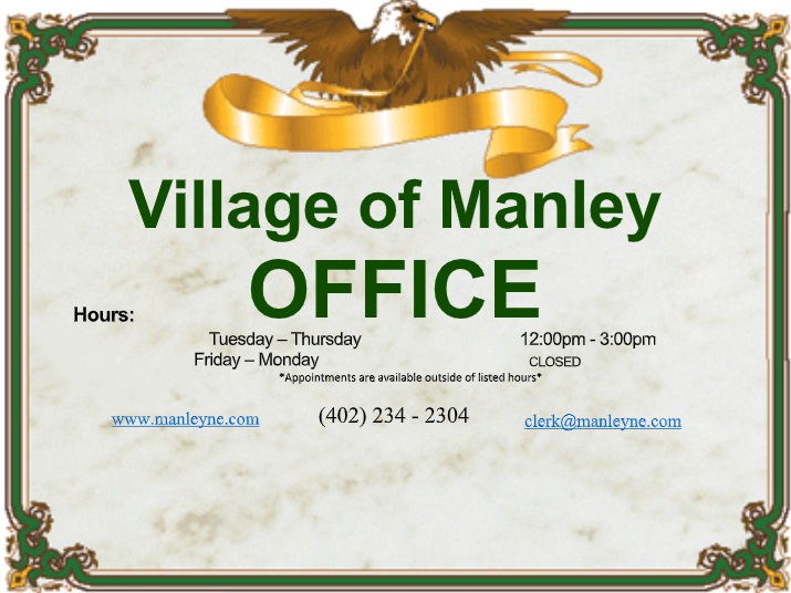 Manley office hours