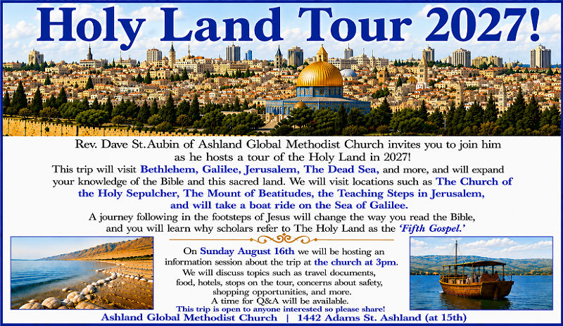 holy land 2027