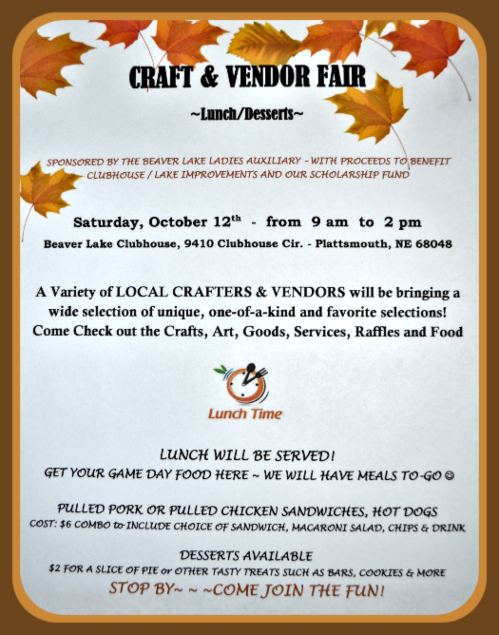 BVR LK CRAFT FAIR